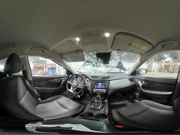 2020 Nissan Rogue SV with VIN JN8AT2MV1LW138388, listed as a Copart auction lot 70053564 with 81,529 mi miles and Salvage Title. Bid and sale history available at carsss.com. Image 15.