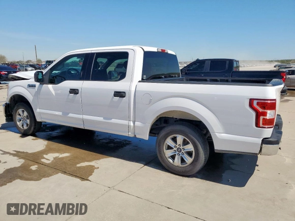 2018 Ford F-150 XL with VIN 1FTEW1CB9JKC27765, listed as a Copart auction lot 45933695 with 147,309 mi miles and Clean Title. Bid and sale history available at carsss.com. Image 2.