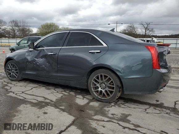 2013 Cadillac ATS Luxury with VIN 1G6AH5R34D0122795, listed as a Copart auction lot 49777605 with 175,509 mi miles and Salvage Title. Bid and sale history available at carsss.com. Image 2.