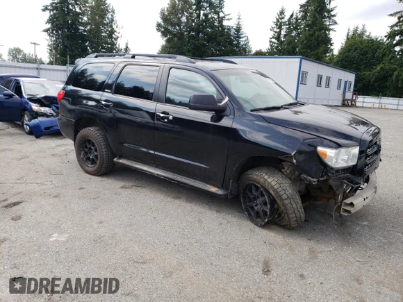 2015 Toyota Sequoia Limited with VIN 5TDJY5G19FS116814, listed as a Copart auction lot 66426004 with 145,407 mi miles and Salvage Title. Bid and sale history available at carsss.com. Image 4.