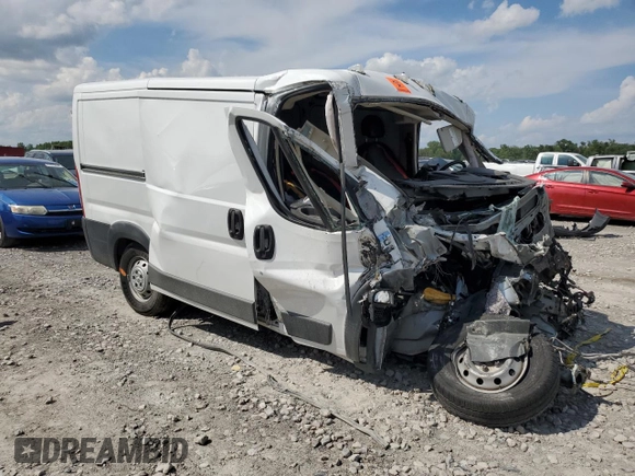 2017 Ram ProMaster Cargo with VIN 3C6TRVNG5HE501885, listed as a Copart auction lot 56266234 with Not Provided miles and Salvage Title. Bid and sale history available at carsss.com. Image 4.