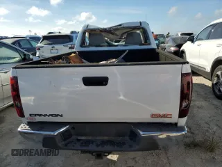 2006 GMC Canyon Work Truck with VIN 1GTCS148768285500, listed as a Copart auction lot 76156584 with 0 mi miles and Salvage Title. Bid and sale history available at carsss.com. Image 6.