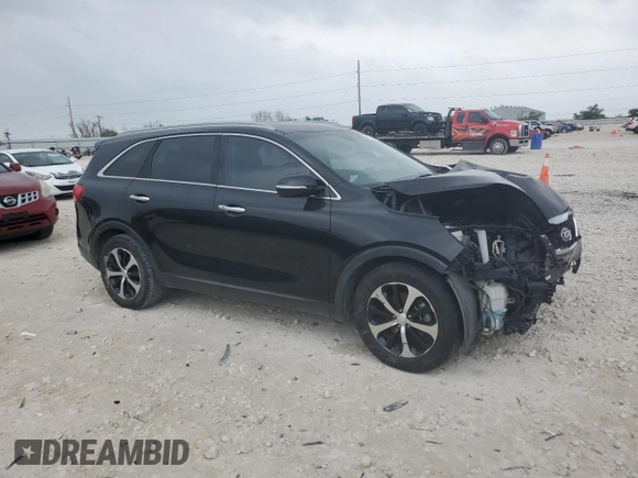2017 Kia Sorento EX z VIN 5XYPH4A59HG203449, wystawiony jako Copart lot #51529405 z przebiegiem Nie podano mil oraz Szkoda całkowita • Salvage title. Historia ofert i sprzedaży dostępna na DreamBid. Obrazek 4.