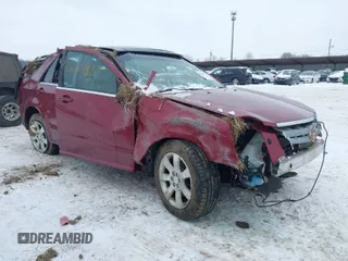 2007 Cadillac SRX with VIN 1GYEE637970157050, listed as a IAAI auction lot 41164339 with 108,293 mi miles. Bid and sale history available at carsss.com. Image 1.