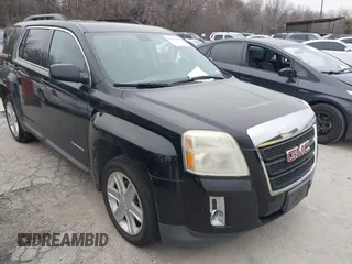 2010 GMC Terrain SLE-2 with VIN 2CTALDEW8A6373610, listed as a IAAI auction lot 41597066 with 190,527 mi miles. Bid and sale history available at carsss.com. Image 1.