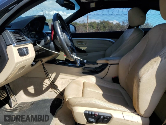 2014 BMW 4 Series 428i with VIN WBA3N7C53EF719615, listed as a Copart auction lot 42146455 with 94,362 mi miles and Salvage Title. Bid and sale history available at carsss.com. Image 7.