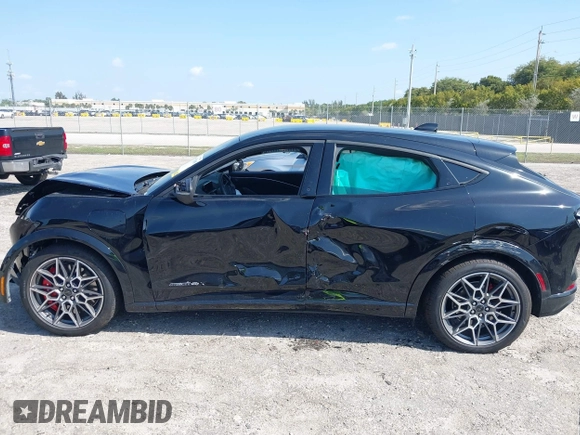 2024 Ford Mustang Mach-E GT z VIN 3FMTK4SX2RMA42734, wystawiony jako IAAI lot #41972888 z przebiegiem 3 378 mil mil oraz . Historia ofert i sprzedaży dostępna na DreamBid. Obrazek 6.