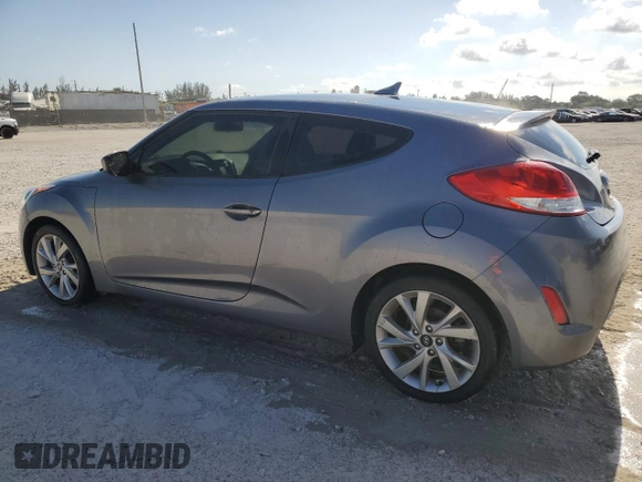 2016 Hyundai Veloster z VIN KMHTC6AD7GU300528, wystawiony jako Copart lot #57501955 z przebiegiem 72 437 mil mil oraz Szkoda całkowita • Salvage title. Historia ofert i sprzedaży dostępna na DreamBid. Obrazek 2.