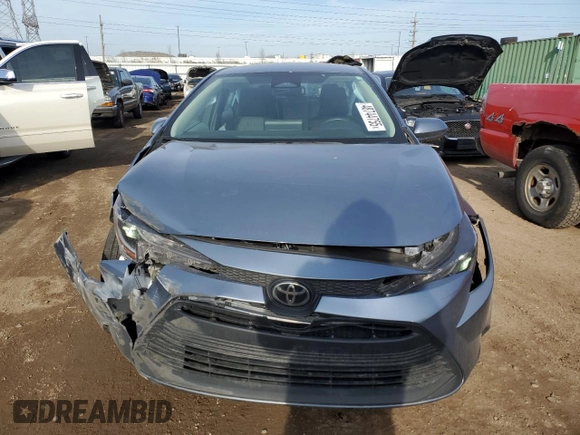 2024 Toyota Corolla LE with VIN 5YFB4MDE6RP126053, listed as a Copart auction lot 48744755 with 25,262 mi miles and Salvage Title. Bid and sale history available at carsss.com. Image 5.