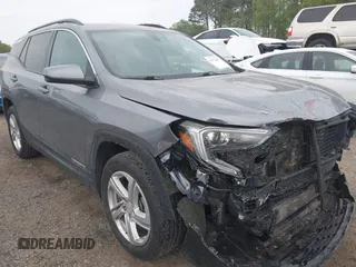 2019 GMC Terrain SLE z VIN 3GKALMEVXKL236995, wystawiony jako IAAI lot #41972285 z przebiegiem 142 089 mil mil oraz . Historia ofert i sprzedaży dostępna na DreamBid. Obrazek 1.