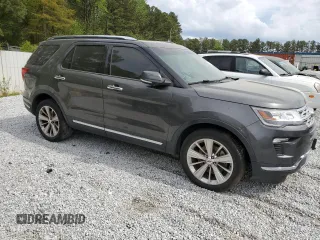 2019 Ford Explorer Limited with VIN 1FM5K8F85KGB12102, listed as a Copart auction lot 51878575 with 155,163 mi miles and Clean title. Bid and sale history available at DreamBid. Image 4.