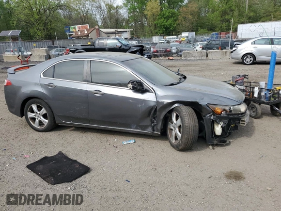 2010 Acura TSX with VIN JH4CU2F67AC013321, listed as a Copart auction lot 54002935 with 150,543 mi miles and Salvage Title. Bid and sale history available at carsss.com. Image 4.
