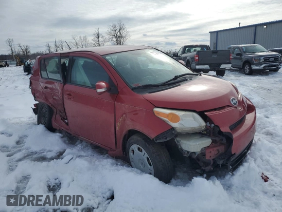 2009 Scion xD with VIN JTKKU10409J039838, listed as a Copart auction lot 46612245 with 67,554 mi miles and Salvage Title. Bid and sale history available at carsss.com. Image 4.