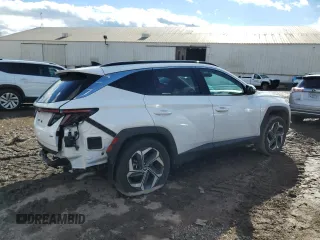 2024 Hyundai Tucson Limited with VIN 5NMJECDE0RH417094, listed as a Copart auction lot 43280385 with 13,927 mi miles and Salvage Title. Bid and sale history available at carsss.com. Image 3.