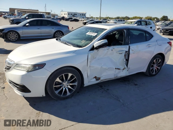 2016 Acura TLX with VIN 19UUB1F32GA008089, listed as a Copart auction lot 76282874 with 71,092 mi miles and Salvage Title. Bid and sale history available at carsss.com. Image 1.