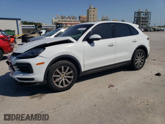 2019 Porsche Cayenne with VIN WP1AA2AY0KDA06442, listed as a Copart auction lot 56753515 with 59,272 mi miles and Salvage title. Bid and sale history available at DreamBid. Image 1.