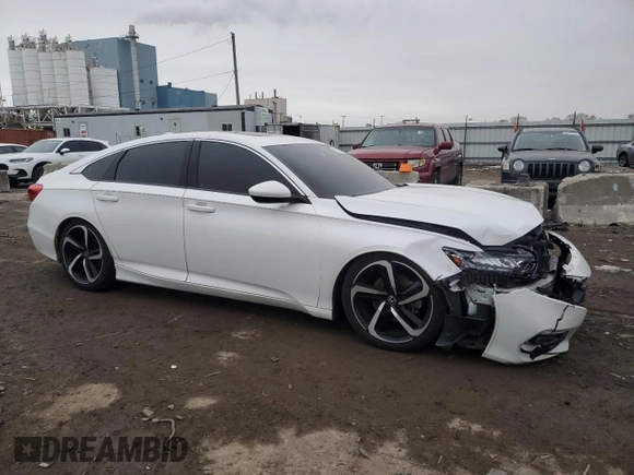 2019 Honda Accord Sport with VIN 1HGCV2E30KA028778, listed as a Copart auction lot 85807974 with 100,686 mi miles and Salvage title. Bid and sale history available at DreamBid. Image 4.