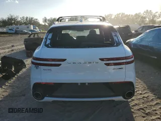 2024 Genesis GV70 Sport with VIN 5NMMCDTC1RH011009, listed as a Copart auction lot 77260974 with 1,672 mi miles and Non Repairable. Bid and sale history available at DreamBid. Image 6.
