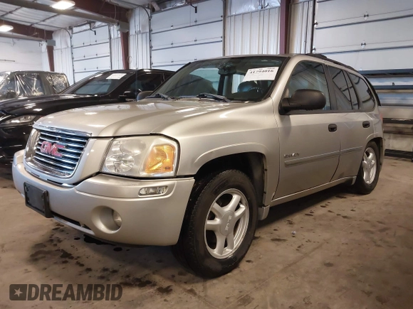2006 GMC Envoy SLT with VIN 1GKDT13S262285832, listed as a IAAI auction lot 41794016 with 177,814 mi miles and . Bid and sale history available at DreamBid. Image 19.