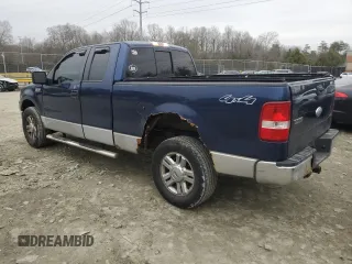 2008 Ford F-150 XLT with VIN 1FTPX14528FA81047, listed as a Copart auction lot 44082435 with 147,738 mi miles and Clean Title. Bid and sale history available at carsss.com. Image 2.