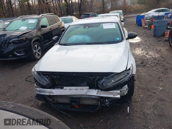 2019 Honda Accord Sedan Sport 1.5T with VIN 1HGCV1F32KA016804, listed as a IAAI auction lot 41743202 with 80,573 mi miles. Bid and sale history available at carsss.com. Image 12.