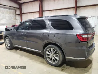 2019 Dodge Durango SXT Plus with VIN 1C4RDHAG8KC604712, listed as a Copart auction lot 46579725 with 123,243 mi miles and Salvage Title. Bid and sale history available at carsss.com. Image 2.