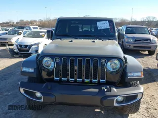 2021 Jeep Gladiator Overland with VIN 1C6HJTFG0ML507773, listed as a IAAI auction lot 41617970 with 95,816 mi miles and . Bid and sale history available at DreamBid. Image 12.