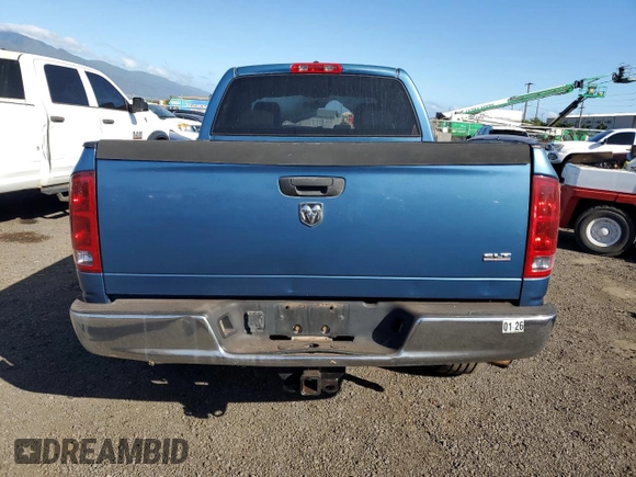 2006 Dodge 1500 SLT with VIN 1D7HA18266J115299, listed as a Copart auction lot 47664655 with Not Provided miles and Salvage Title. Bid and sale history available at carsss.com. Image 6.