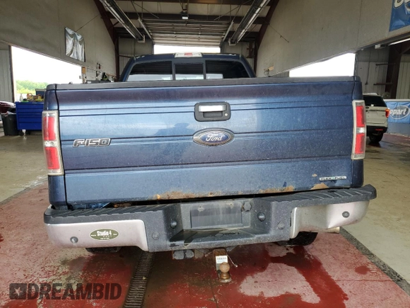 2013 Ford F-150 XL with VIN 1FTFX1EF8DFB28028, listed as a Copart auction lot 59895505 with 153,418 mi miles and Salvage title. Bid and sale history available at DreamBid. Image 6.