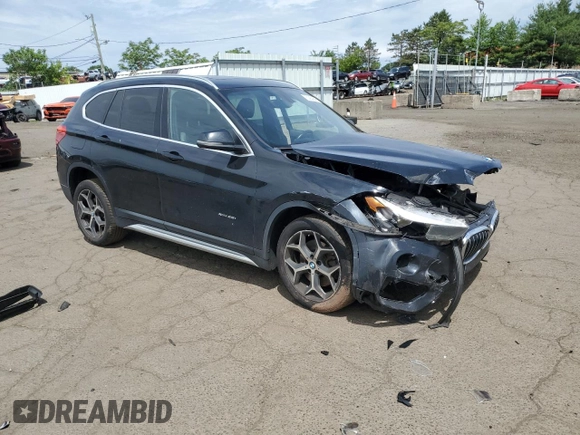 2018 BMW X1 xDrive28i with VIN WBXHT3C36J5F89230, listed as a Copart auction lot 62904545 with 170,860 mi miles and Salvage title. Bid and sale history available at DreamBid. Image 4.