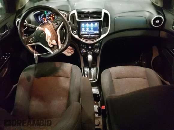 2018 Chevrolet Sonic LT z VIN 1G1JD6SH3J4105391, wystawiony jako Copart lot #47450685 z przebiegiem 69 558 mil mil oraz Nie do naprawy • Non repairable. Historia ofert i sprzedaży dostępna na DreamBid. Obrazek 8.
