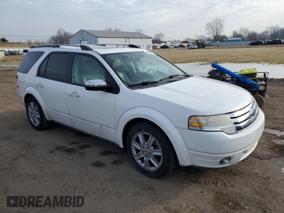 2008 Ford Taurus X Limited z VIN 1FMDK06W38GA11709, wystawiony jako Copart lot #44803015 z przebiegiem 134 406 mil mil oraz Czysty tytuł • Clean title. Historia ofert i sprzedaży dostępna na DreamBid. Obrazek 4.