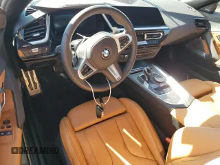 2022 BMW Z4 sDrive30i with VIN WBAHF3C03NWX80169, listed as a Copart auction lot 74791084 with 0 mi miles and Salvage Title. Bid and sale history available at carsss.com. Image 8.