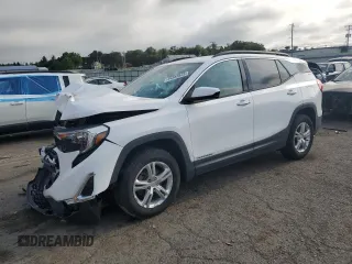 2019 GMC Terrain SLE with VIN 3GKALTEV9KL195267, listed as a Copart auction lot 64385625 with 60,331 mi miles and Salvage title. Bid and sale history available at DreamBid. Image 1.