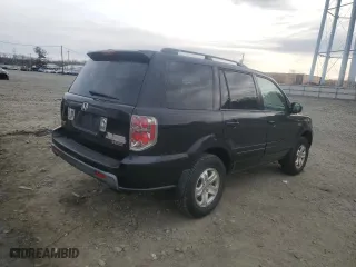 2008 Honda Pilot VP with VIN 5FNYF18228B050666, listed as a Copart auction lot 47867955 with 0 mi miles and Clean Title. Bid and sale history available at carsss.com. Image 3.