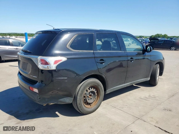 2014 Mitsubishi Outlander ES with VIN JA4AD2A31EZ004987, listed as a Copart auction lot 54104165 with 125,532 mi miles and Clean Title. Bid and sale history available at carsss.com. Image 3.