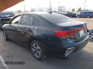 2021 Kia Forte FE with VIN 3KPF24AD1ME407089, listed as a IAAI auction lot 41707743 with 34,411 mi miles. Bid and sale history available at carsss.com. Image 3.