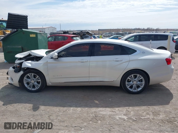 2014 Chevrolet Impala LT with VIN 1G1115SL2EU127217, listed as a IAAI auction lot 41847203 with 95,023 mi miles and . Bid and sale history available at DreamBid. Image 15.