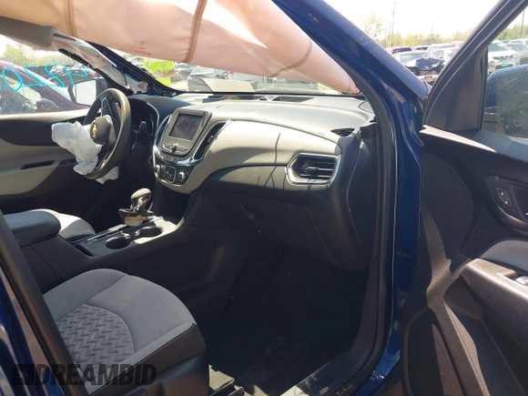 2023 Chevrolet Equinox LT with VIN 3GNAXKEG7PL197318, listed as a IAAI auction lot 42208609 with 45,092 mi miles and . Bid and sale history available at carsss.com. Image 5.