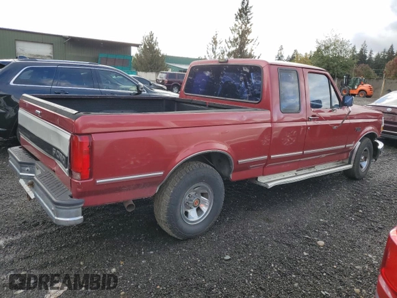 1992 Ford F-150 with VIN 1FTEX15H3NKA17831, listed as a Copart auction lot 74228244 with 201,769 mi miles and Salvage Title. Bid and sale history available at carsss.com. Image 3.
