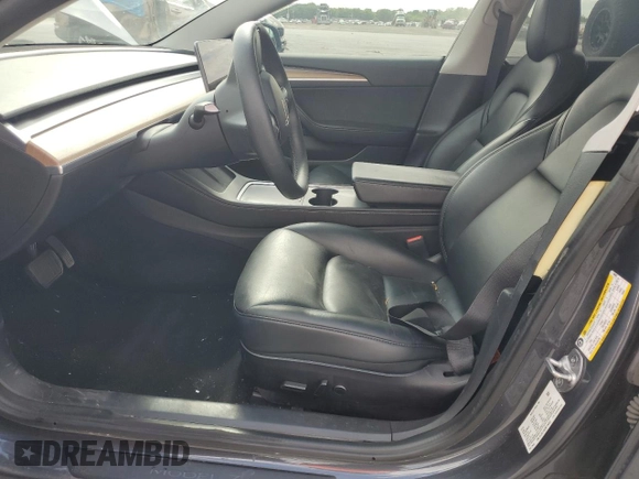 2022 Tesla Model 3 Long Range z VIN 5YJ3E1EB2NF186082, wystawiony jako Copart lot #58591015 z przebiegiem 143 241 mil mil oraz Szkoda całkowita • Salvage title. Historia ofert i sprzedaży dostępna na DreamBid. Obrazek 7.