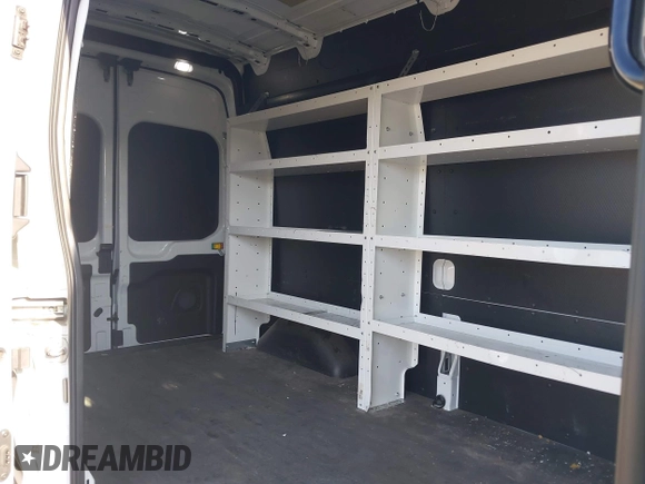 2020 Ford Transit Cargo with VIN 1FTBR1X88LKB42413, listed as a IAAI auction lot 42008866 with 77,665 mi miles and . Bid and sale history available at DreamBid. Image 8.