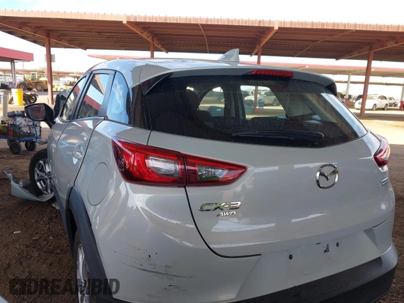 2019 Mazda CX-3 Sport with VIN JM1DKFB79K1400841, listed as a IAAI auction lot 41653084 with 77,210 mi miles. Bid and sale history available at carsss.com. Image 3.