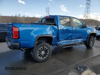 2022 Chevrolet Colorado 4WD ZR2 with VIN 1GCGTEEN7N1322272, listed as a Copart auction lot 48326175 with 13,997 mi miles and Salvage Title. Bid and sale history available at carsss.com. Image 3.