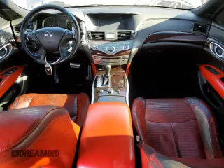 2013 Infiniti M with VIN JN1BY1AR3DM603904, listed as a Copart auction lot 53673135 with 158,066 mi miles and Clean Title. Bid and sale history available at carsss.com. Image 8.