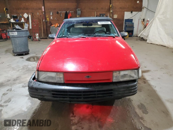 1991 Chevrolet Cavalier with VIN 1G1JC34T9M7303947, listed as a Copart auction lot 46650685 with 125,356 mi miles and Salvage Title. Bid and sale history available at DreamBid. Image 5.