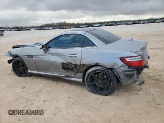 2012 Mercedes-Benz SLK 350 with VIN WDDPK5HA3CF033391, listed as a Copart auction lot 85670954 with 135,423 mi miles and Salvage title. Bid and sale history available at DreamBid. Image 2.