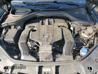 2019 Mercedes-Benz GLE 400 with VIN 4JGDA5GB4KB205696, listed as a Copart auction lot 60955785 with 107,027 mi miles and Salvage title. Bid and sale history available at DreamBid. Image 12.