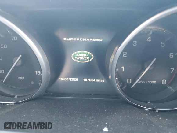 2014 Land Rover Range Rover Sport Supercharged z VIN SALWR2TF1EA391164, wystawiony jako Copart lot #61185645 z przebiegiem 167 064 mil mil oraz Szkoda całkowita • Salvage title. Historia ofert i sprzedaży dostępna na DreamBid. Obrazek 9.