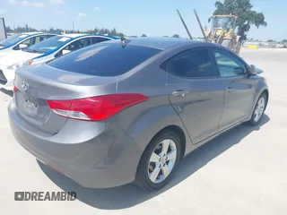 2011 Hyundai Elantra GLS with VIN 5NPDH4AE2BH060735, listed as a IAAI auction lot 42075170 with 109,423 mi miles. Bid and sale history available at carsss.com. Image 4.